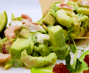 Авокадо кани салат