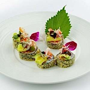 Горячий ролл с крабом