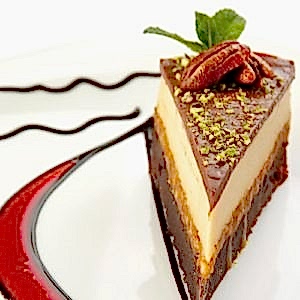 Ореховый чизкейк