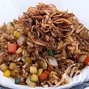 Рис с овощами по-китайски