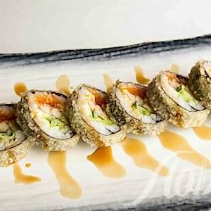 Горячий ролл с угрем