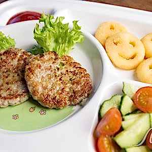 Сэт с куриными котлетками