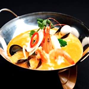 Суп кари с морепродуктами