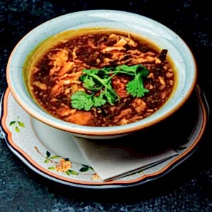 Китайский остро-кислый суп
