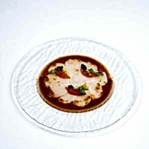 Карпаччо из  морского гребешка