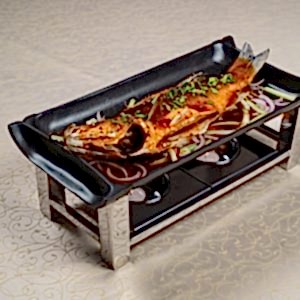 Сибас в соусе «сладкий Чили»