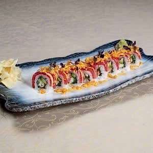 Ролл тунец-юдзу/манго